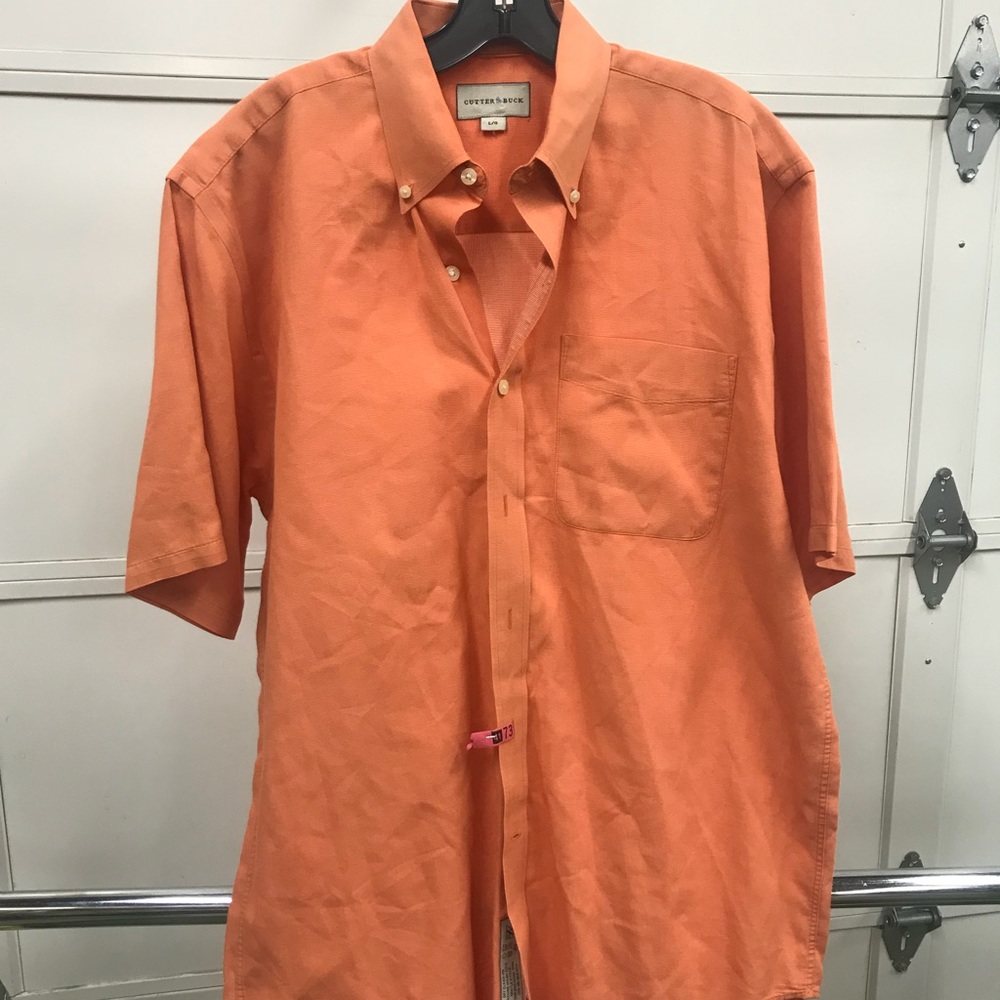 Cutter and Buck Short Sleeved Button Down